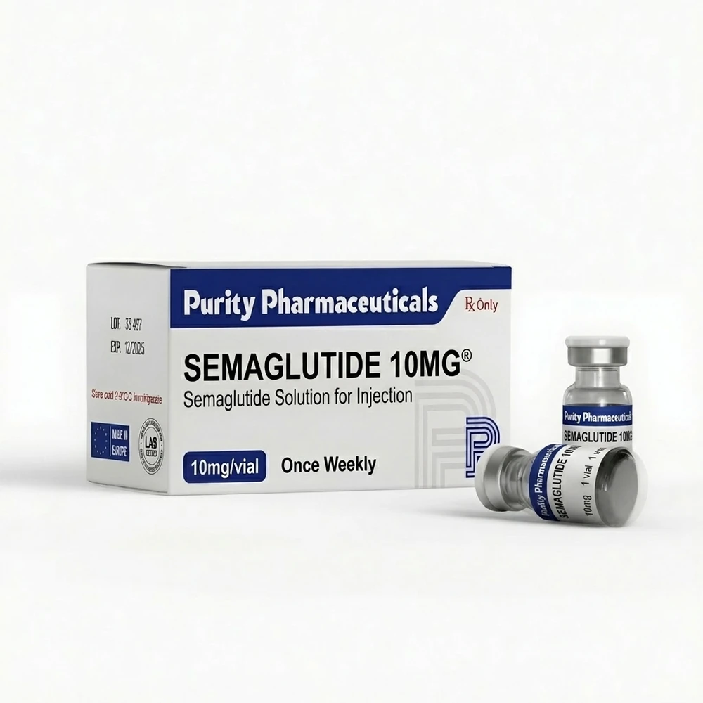 SEMAGLUTIDE 10MG VIAL product presentation